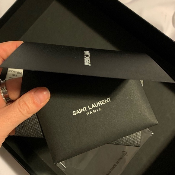 YSL Saint Laurent Monogram Chain Wallet - Picture 5 of 7